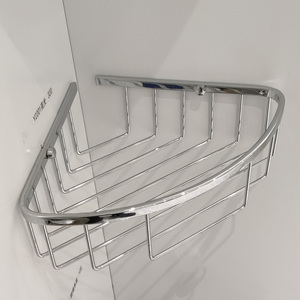 Estante <span class=keywords><strong>de</strong></span> artículos CLASIKAL, estante <span class=keywords><strong>de</strong></span> ducha <span class=keywords><strong>de</strong></span> esquina montado en la pared para baño <span class=keywords><strong>de</strong></span> lujo, acero inoxidable 304, <span class=keywords><strong>moda</strong></span> moderna pulida - Product Image 4