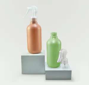 个性化PE塑料洗发水和护发瓶，带泵喷雾器，用于头发护理