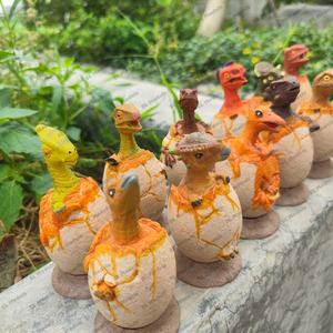 Modelos SL TPR, Huevos de Dinosaurio de Goma Suave Realistas, 12 Mini Huevos de Simulación, Juego de Juguetes para Niños con Empaque de Caja con Ventana para Temática de Animales - Product Image 5