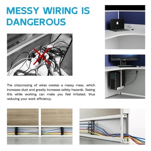 Bàn làm việc văn phòng bằng gỗ, bàn máy tính, bàn làm việc đa năng, ghế làm việc ergonomic, vách ngăn văn phòng, tủ lưu trữ - Product Image 3