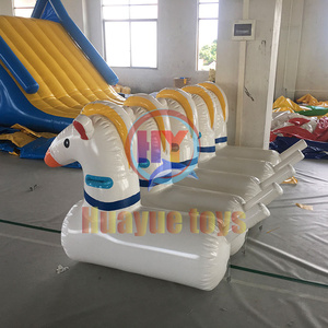 Jeux de construction d'équipe de travail de groupe de poney sautant gonflable Offre Spéciale enfants/adultes divertissement en plein air pour jouets amusants pour le divertissement - Product Image 4