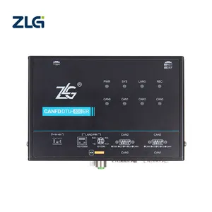 ZLG CAN FD Bus Adapter Recorder Car CANFD bus Data Logger Industrial Grade High Performance New Energy Vehicles 4 CH CANFD-bus