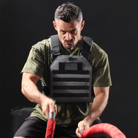 FR OEM 8,75 lbs entraînement Ajustable Poids Plaque porteuse Force entraînement Poids et licou Course un pied Gilet pour hommes