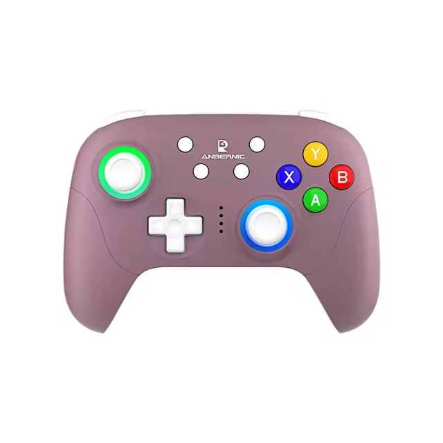 Anbernic Rg P01 Wireless Gamepad Effect Hall Trigger Arcade Game Joystick Macro Key Rgb Breathing Light for Switch Pc Android