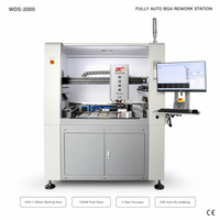 Station de Retravaillage BGA Automatique WDS-2000 1030x700mm avec Vision Mark-Point, Dé-soudage de Puces, Double Rideau Lumineux, Machine de Réparation de Cartes Mères