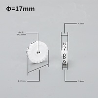 OEM ODM WJT WJT-438 Figue Number Gear Wheel Gas/Water Meter Counter Custom Plastic Injection Mold Cutting Mirror Polish Surface