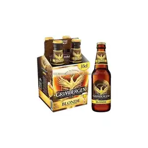 Grimbergen 33cl Copo de Cerveja Belga Brand New Bar Ale Artesanal