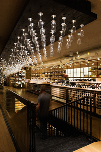 Lustre en verre soufflé, luminaire suspendu moderne à LED, couleur et taille personnalisables, durée de vie de <span class=keywords><strong>50</strong></span> 000 heures, pour restaurant - Product Image 6