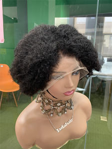 วิกผม DX431<span class=keywords><strong>สั้น</strong></span>8นิ้วแบบลอนเล็ก<span class=keywords><strong>ผม</strong></span>หยิกแบบแอฟริกันแบบขดตัว - Product Image 5