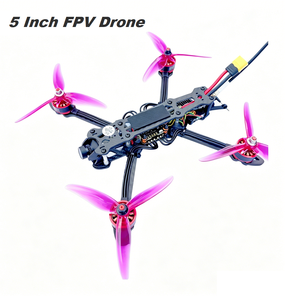 โดรน Mark4 5 นิ้ว FPV พร้อมมอเตอร์ไร้แปรงถ่าน 2207 1960KV/1300KV, ESC 55A 6S, VTX 5.8G 2W, กล้อง 1500TVL, ระบบ ELRS 915MHz สำหรับการบินระยะไกล - Product Image 1