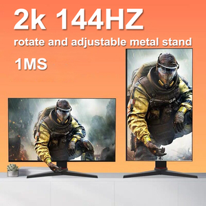 1ms Freesync 2k 144Hz игровой ПК МОНИТОР 24 дюйма 2560 1440P с вращающейся полностью металлической подставкой - Product Image 6