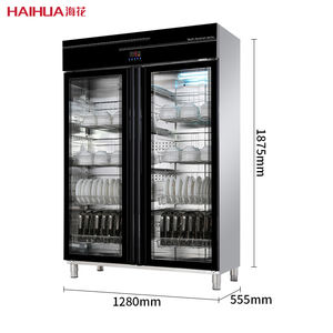 Grote Capaciteit Kantine Roestvrijstalen Kommen En Eetstokjes Desinfectie Machine Keuken Sterilisator Desinfectie Kasten - Product Image 6