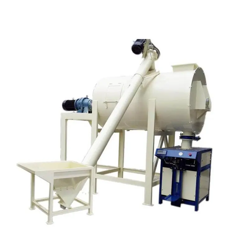 Dry Mortar Mixer Machines Wall Putty Mixing Equipment Dry Mortar Mixer Lime Commercial Small Putty Powder Mixer 3tons