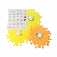 Bouton de musique d'usine pour cadeau de chien petit bouton vocal pour animaux de compagnie pour petits chiens avec récompense