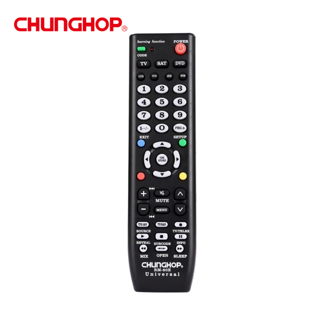Chunghop RM-80E Factory Supply New Arrival Digital Smart Led Tv Remote Control Oem Odm Custom Wholesale