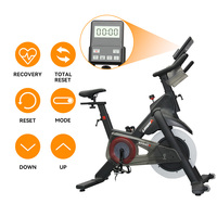 Bicicleta de Spinning para Gimnasio con Sistema de Freno Magnético y Logotipo Personalizado para Uso Doméstico, Venta al Por Mayor Lijiujia