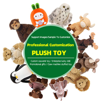 Songshan Toys OEM ODM Prix usine BSCI poupées en peluche de haute qualité RPET personnalisé matériel peluche animal jouet pour filles garçon