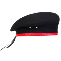 Béret de Scout Vert Olive Personnalisé avec Logo, Unisexe, Uniforme des Nations Unies, Béret Tactique Réglable pour Entraînement, Chapeaux de Sécurité