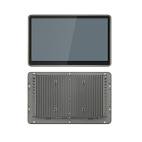 Monitor Linux IP65 de 13.3 Pulgadas, 2 COM RS232/485, Panel PC Industrial sin Ventilador, Procesador Intel Ultra, HMI OEM ODM en Stock