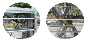 Ventilateurs d'évacuation électriques avec moteurs Taiwan Xizi & <span class=keywords><strong>NOSCH</strong></span> 50Hz OEM à montage mural YSF 90-4/YYSF90-4 - Product Image 6