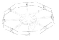 Pulvérisateur agricole sans pilote Shangfei, capacité de charge de 200 kg, batterie 36 Ah, drone agricole haute performance pour usage agricole, haute sécurité
