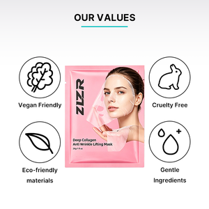 Mascarilla Facial Vegana de Alta Calidad, Libre de Crueldad Animal, con Vitamina C y Oro 24K, Tonificante, Hidratante y Nutritiva para Todo Tipo de Piel (Venta al Por Mayor) - Product Image 3