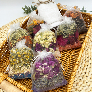 Sels de bain personnalisables ODM/ODM parfumés au jasmin, aux fleurs de lavande de luxe et aux fleurs de rose de la Mer Morte, en sachets de thé - Product Image 2