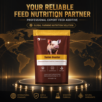 SAIK Complément Alimentaire Naturel pour l'Engraissement des Porcs, Stimulant l'Appétit et Favorisant la Croissance, Formule Personnalisée, Vente en Gros, Effet d'Élevage Stable