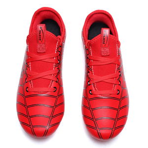 <span class=keywords><strong>Botas</strong></span> de Fútbol para Niños con Diseño de Araña Roja, Antideslizantes, para Entrenamiento Deportivo, Césped <span class=keywords><strong>Artificial</strong></span> y Natural - Product Image 5