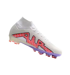 Üretici toptan özelleştirilmiş futbol cleats AG çivi açık moda stil futbol ayakkabısı
