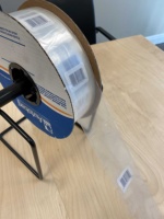 Sacs d'emballage auto-perforés en PE plastique personnalisés en rouleau, sacs poly auto-ouvrables en rouleau, sacs PE transparents en rouleau