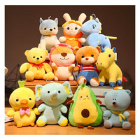 Boneka Plush 8 Inch Karakter Kartun, Lembut, Modis, Nyaman, Hadiah Anak, Dekorasi Kustom, Laris Manis