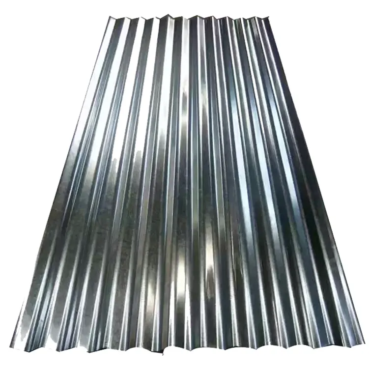 Lámina de acero para techo de metal corrugado de zinc personalizada, proveedor hinese