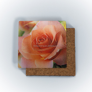 แผ่นรองแก้วพลาสติกเลนติกูลาร์ 3 มิติ แบบกำหนดเอง พร้อมแผ่นรองหลัง EVA / ไม้ก๊อก - Product Image 5