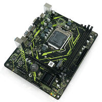 Carte mère PC H310 Intel pour processeurs de 8e et 9e génération, Q370 Dual DDR4 64 Go, carte mère de bureau pour jeux, carte mère d'ordinateur