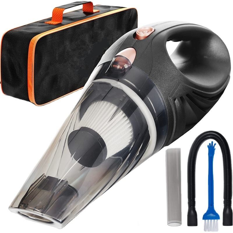 Высококачественный компактный портативный автомобильный пылесос 12 В высокой мощности