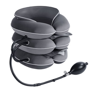 Dispositif de traction cervicale Bofeikang, collier gonflable à trois couches avec prise électrique pour la correction de la colonne vertébrale - Product Image 2