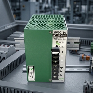 ราง DIN แหล่งจ่ายไฟ24V 120W -40 ~ 70 degC ราง DIN ติดตั้ง OCP OVP OTP SCP - Product Image 1