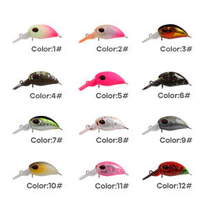 Leurre de <span class=keywords><strong>pêche</strong></span> artificiel coulant en ABS, 12 couleurs, 40 mm, 2,1 g, pour la <span class=keywords><strong>pêche</strong></span> <span class=keywords><strong>au</strong></span> poisson-chat en eau salée en rivière - Product Image 5