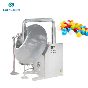 Automatische BYC-1250 Film Coating Machine Voor Tablet Gummy Chocolade Snoep Spray Coating Machine Suiker Coating Machine