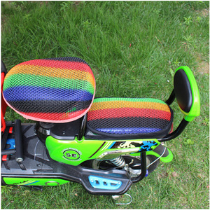 Funda para sillín de bicicleta Fulishu, cojín transpirable 3D de malla completa para bicicletas eléctricas, asiento trasero cómodo para adultos Unisex - Product Image 3
