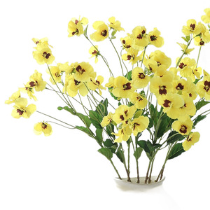 Fiori Artificiali di Pansé Multicolore ad Alta Simulazione, Steli di Viola Finti per Decorazioni Floreali Casa e Matrimonio - Product Image 5