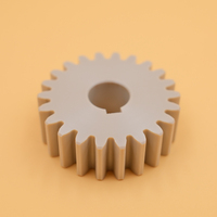 Engranaje de Transmisión PEEK D20-D80 Mecanizado por CNC para Sistemas de Accionamiento Automatizado