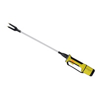 Bâton de conduite électrique rechargeable et étanche pour le bétail (vaches, porcs, bovins)