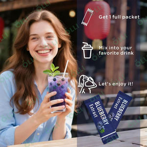 OLLI bubuk buah Blueberry alami 100% bubuk Blueberry kering beku ekstrak Bluebery - Product Image 4