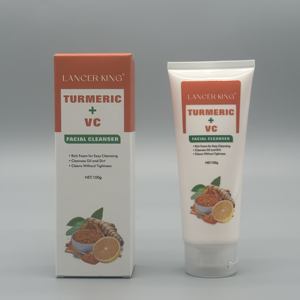 Zerdeçal doğal C vitamini yüz yıkama derin temizlik yüz temizleyici nemlendirici eksfoliyator gözenek temizleyici yağ kontrolü - Product Image 4