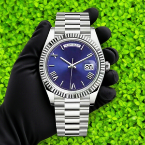 Chất lượng cao sang trọng tự động cơ khí thể thao đồng hồ cho nam giới thiết kế 904L thép không gỉ không thấm nước quay số hiển thị con trỏ vương miện - Product Image 3