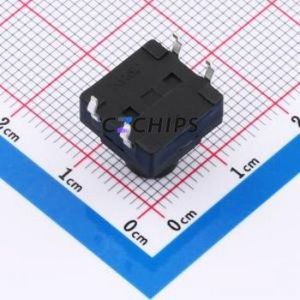 TSW12111-115B511BA Tactile <b>Switch</b> Through hole-4P,11.7x11.5mm <b>Switch</b> Single Pole Single Throw Round Button 2.8N 11.7mm - Product Image 2