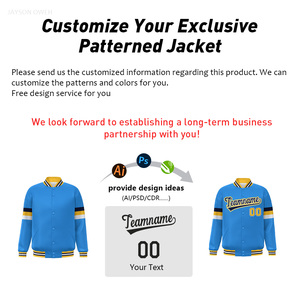 ז'קט ורסיטי איכותי עם רקמה סיטונאית, מתאים למדי קבוצות - Product Image 5