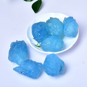 Hoogwaardige ruwe aquamarijn edelsteen, onregelmatig exemplaar, natuurlijke kristallen stenen voor meditatie - Product Image 1